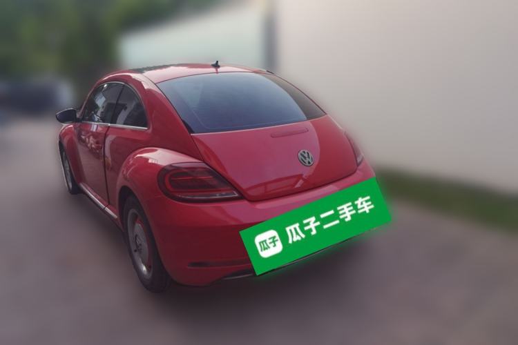Used Volkswagen Beetle 2018 180TSI Majestic Red Edition Rear Left 45 Deg
