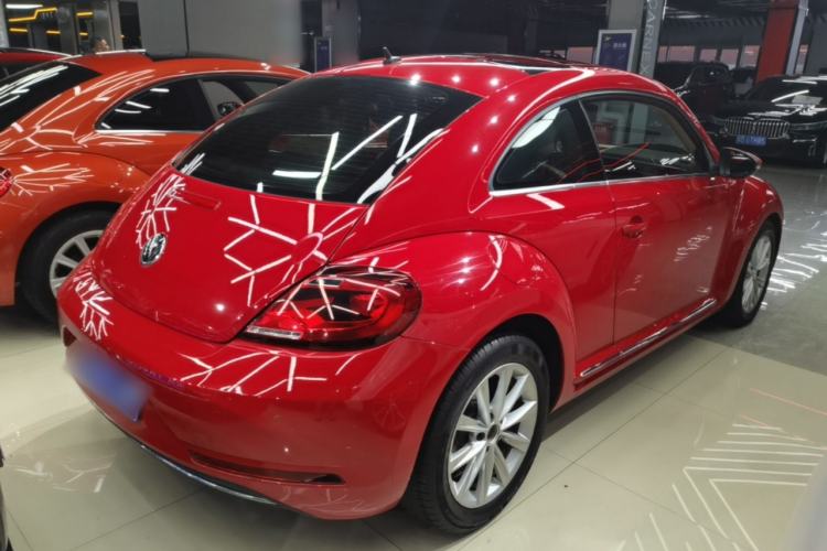 Used Volkswagen Beetle 2018 180TSI Shangle Model Rear Right 45 Deg