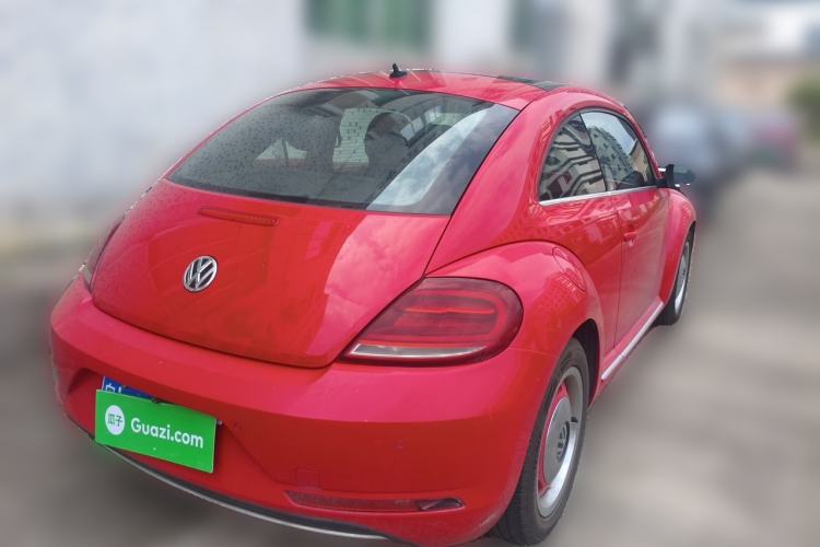 Used Volkswagen Beetle 2018 180TSI Majestic Red Edition Rear Right 45 Deg