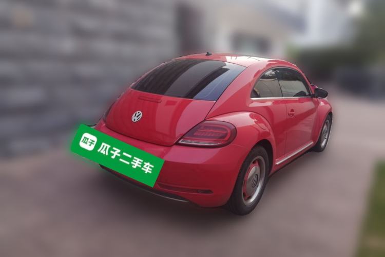 Used Volkswagen Beetle 2018 180TSI Majestic Red Edition Rear Right 45 Deg