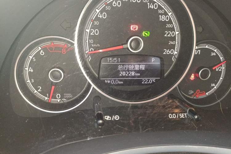 Used Volkswagen Beetle 2019 180TSI Collector's Edition Odometer Close Up