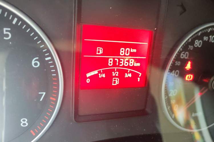 Used Volkswagen Bora 2011 1.6L Manual Fashion Edition Odometer Close Up