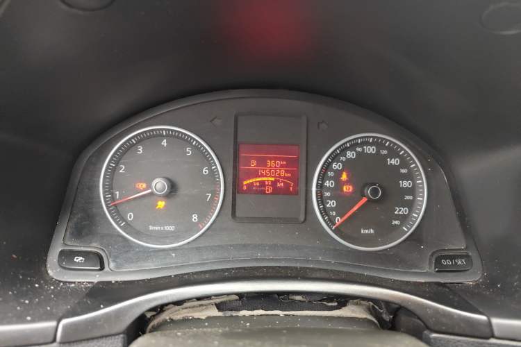Used Volkswagen Bora 2011 1.4T Manual Comfort Model Instrument Cluster