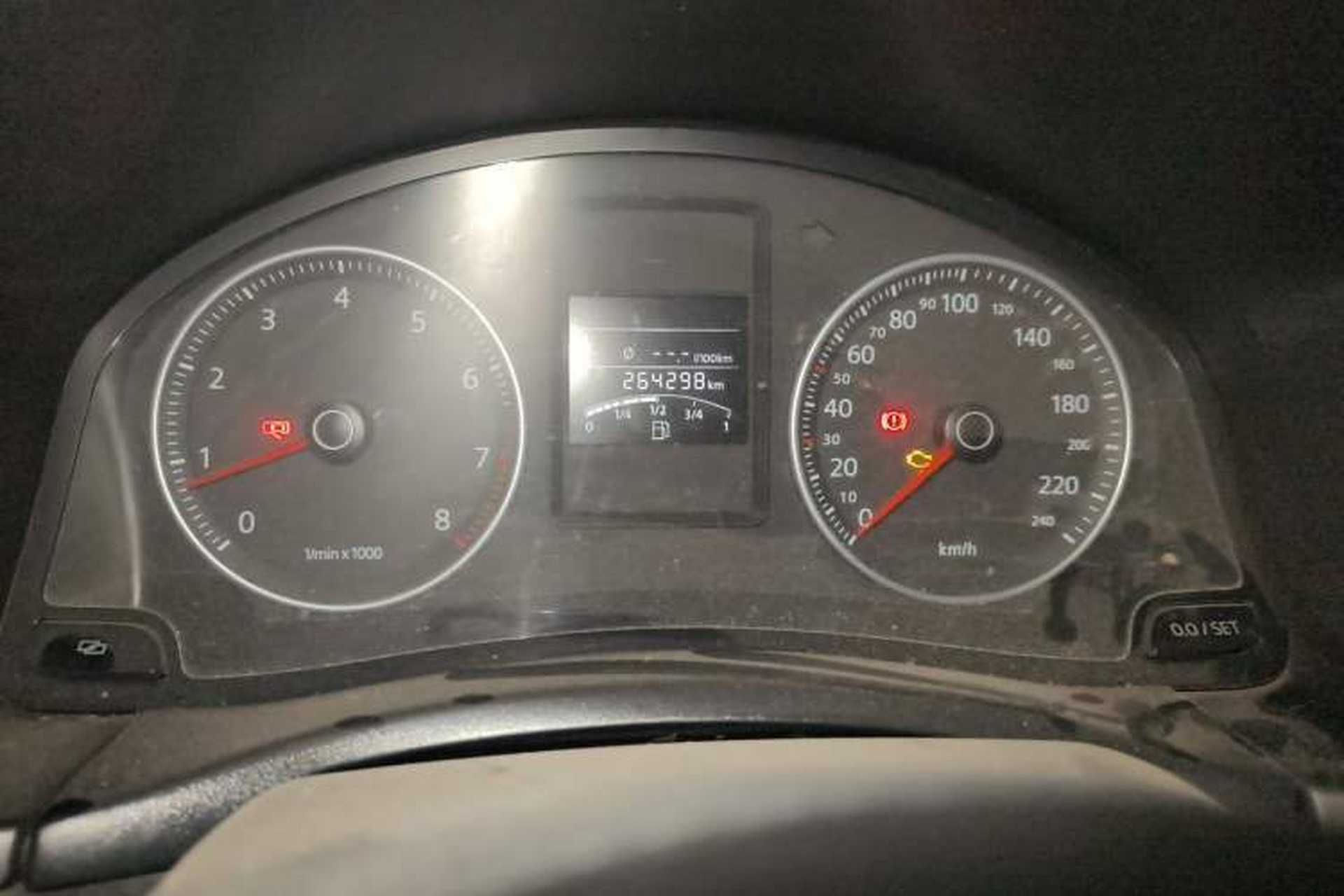 Used Volkswagen Bora 2011 1.4T Manual Comfort Model Instrument Cluster