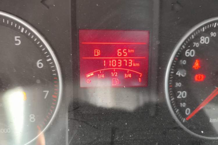 Used Volkswagen Bora 2011 1.6L Manual Fashion Edition Odometer Close Up
