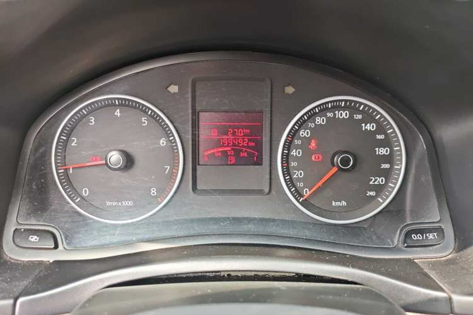 Used Volkswagen Bora 2012 1.6L Manual Stylish & Great Value Edition Odometer Close Up