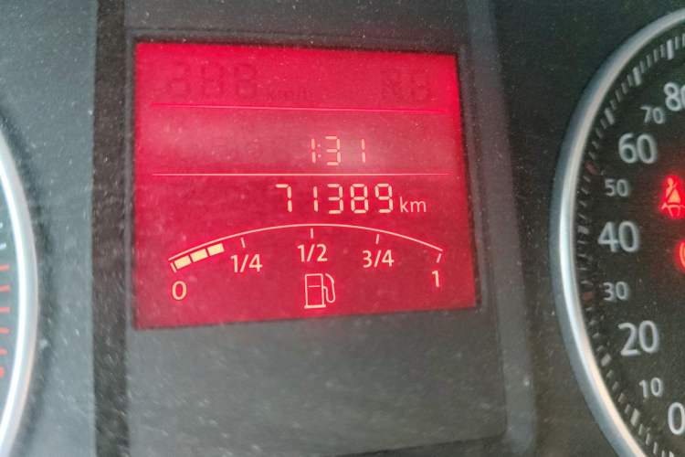 Used Volkswagen Bora 2012 1.6L Manual Stylish & Great Value Edition Odometer Close Up