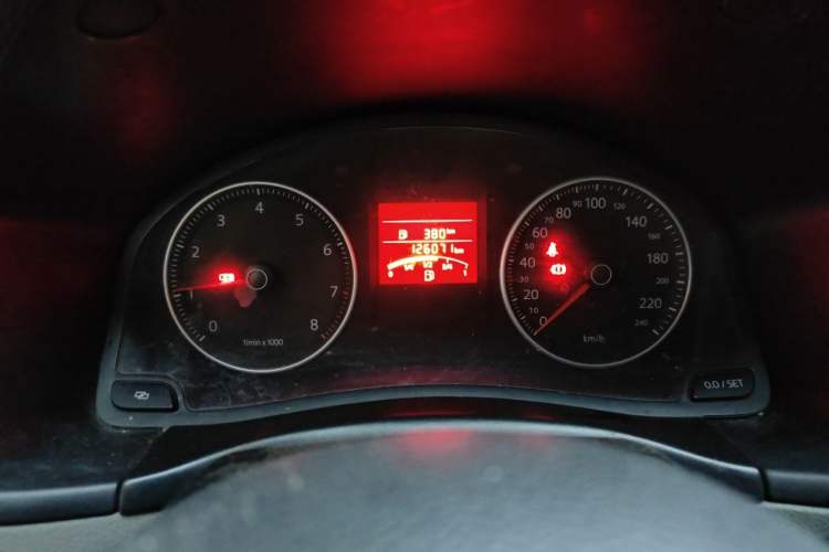 Used Volkswagen Bora 2012 1.6L Manual Stylish & Great Value Edition Odometer Close Up