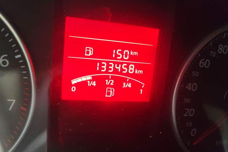Used Volkswagen Bora 2012 1.6L Manual Fashion Edition Odometer Close Up