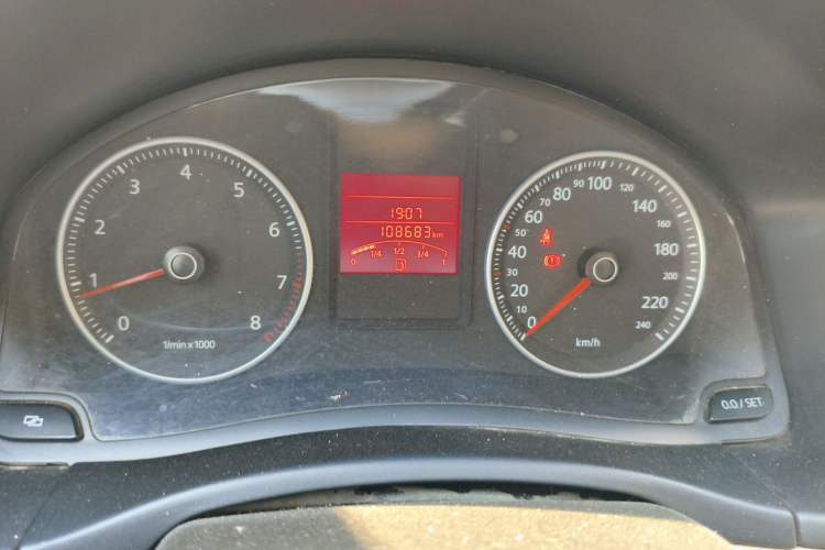 Used Volkswagen Bora 2012 1.6L Manual Stylish & Great Value Edition Odometer Close Up