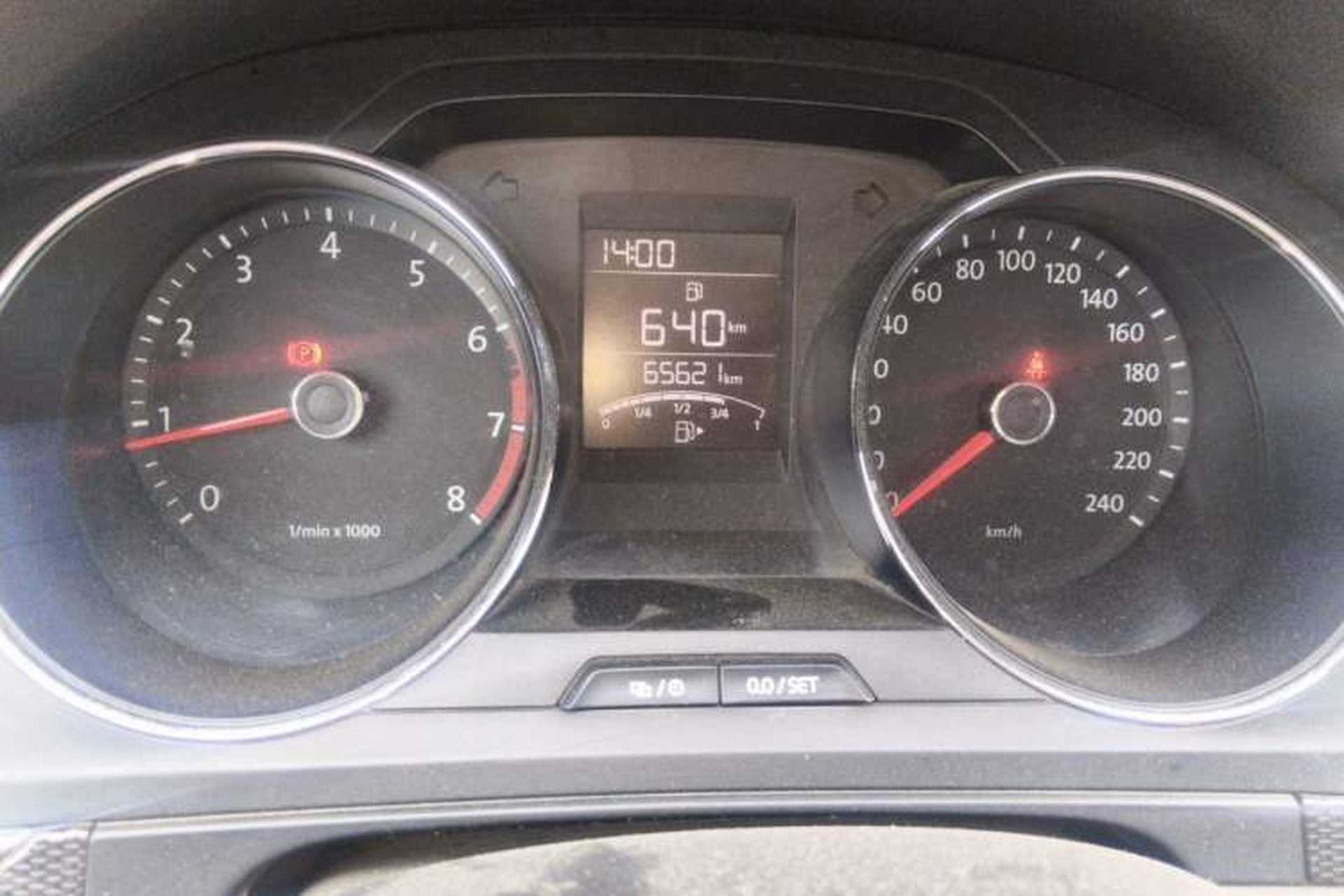 Used Volkswagen Bora 2013 1.6L Manual Fashion Edition Odometer Close Up