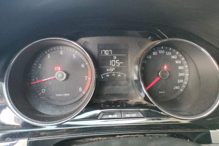 Used Volkswagen Bora 2013 1.4T Manual Comfort Model Instrument Cluster
