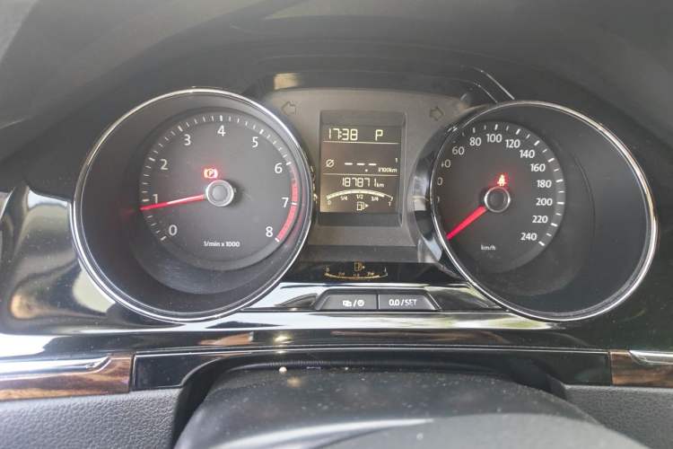 Used Volkswagen Bora 2013 1.4T Automatic Luxury Model Instrument Cluster