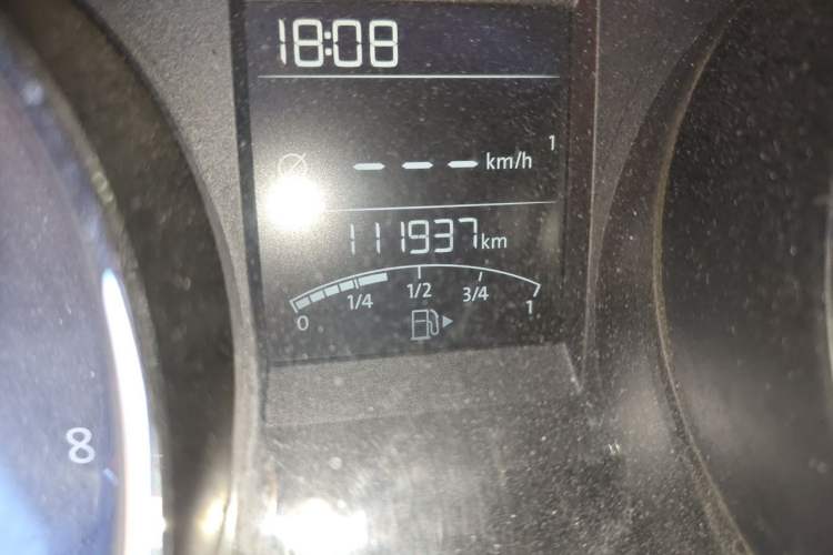 Used Volkswagen Bora 2013 1.6L Manual Fashion Edition Odometer Close Up