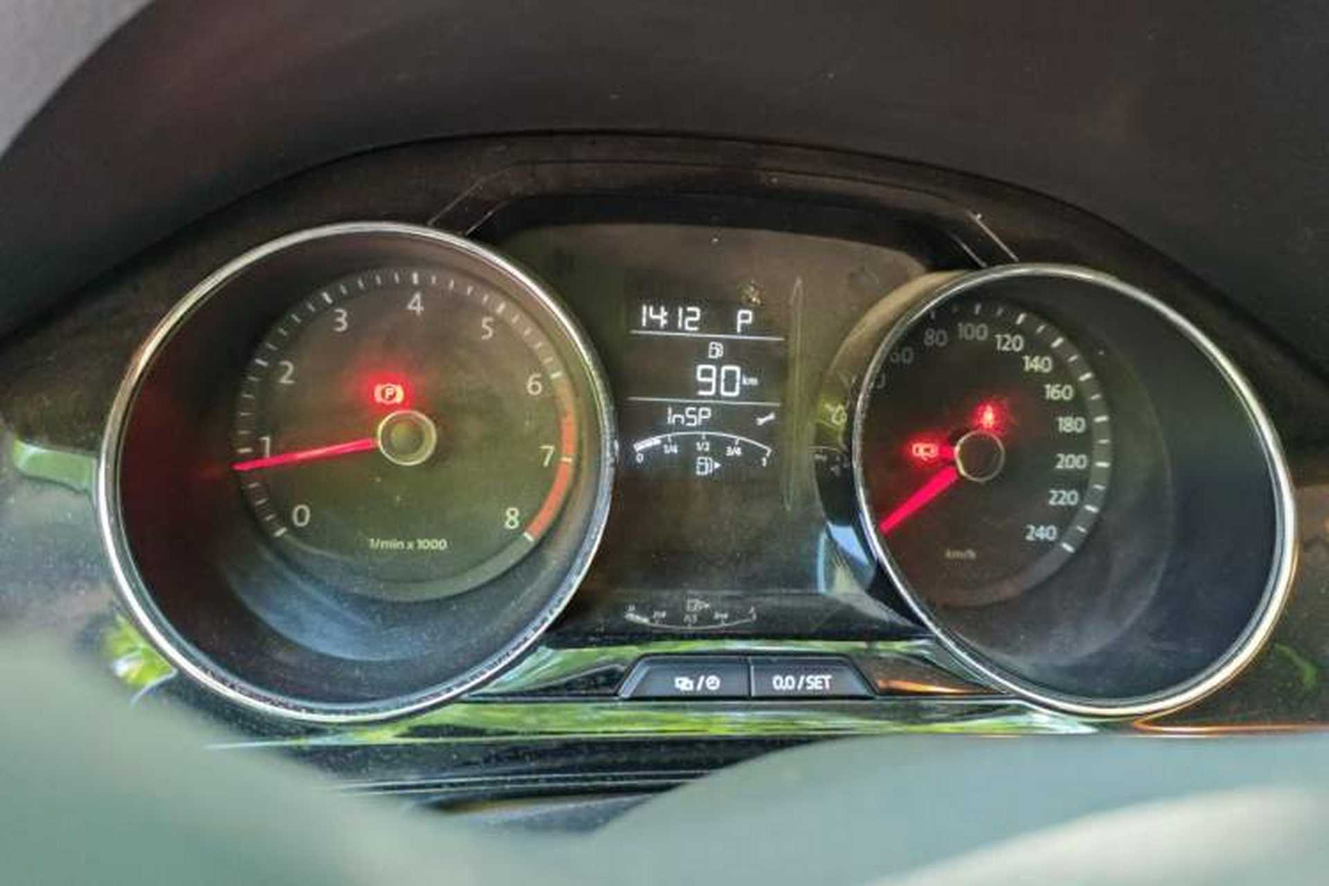 Used Volkswagen Bora 2013 1.6L Automatic Comfort Model Instrument Cluster