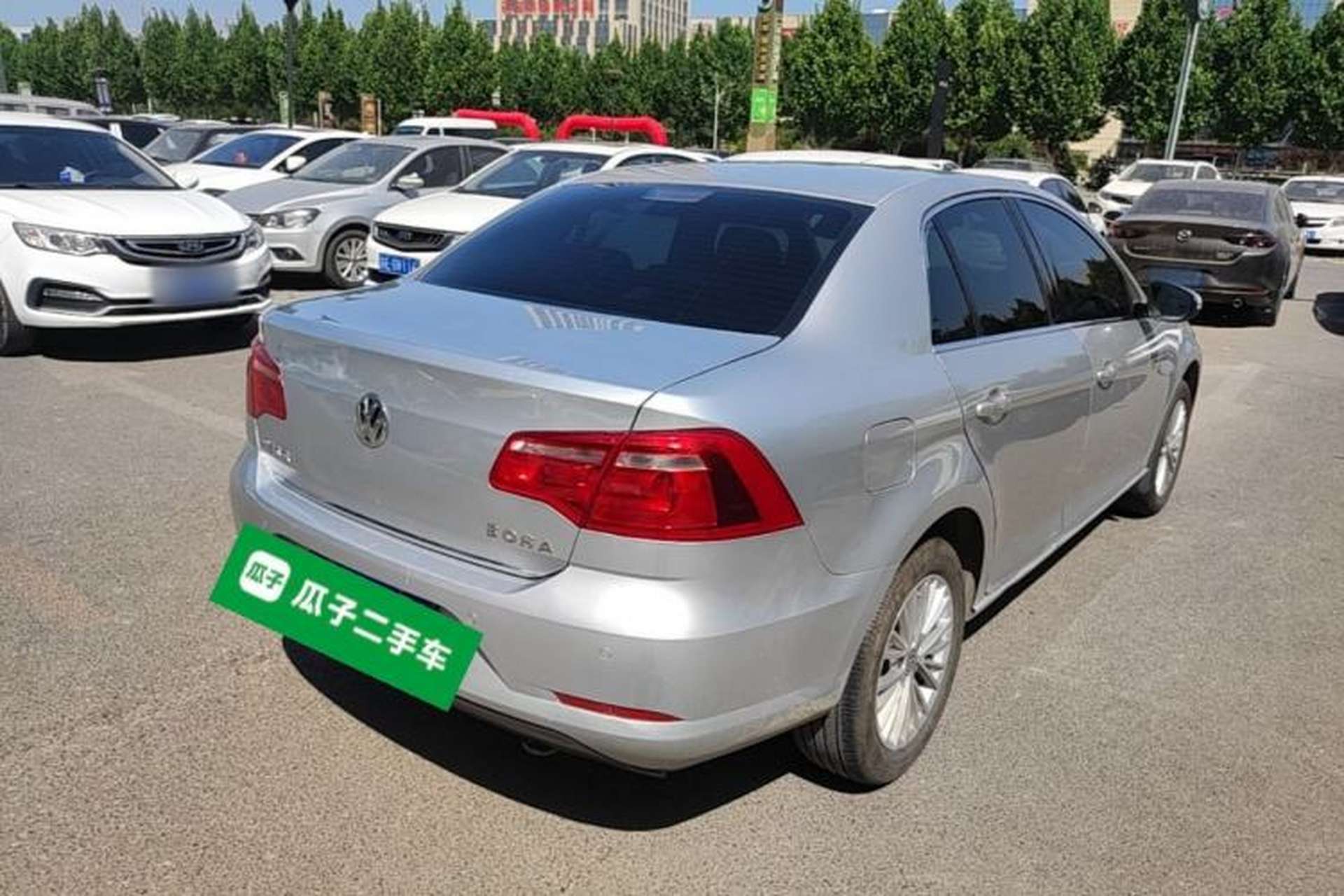 Used Volkswagen Bora 2013 1.6L Automatic Luxury Model Rear Right 45 Deg