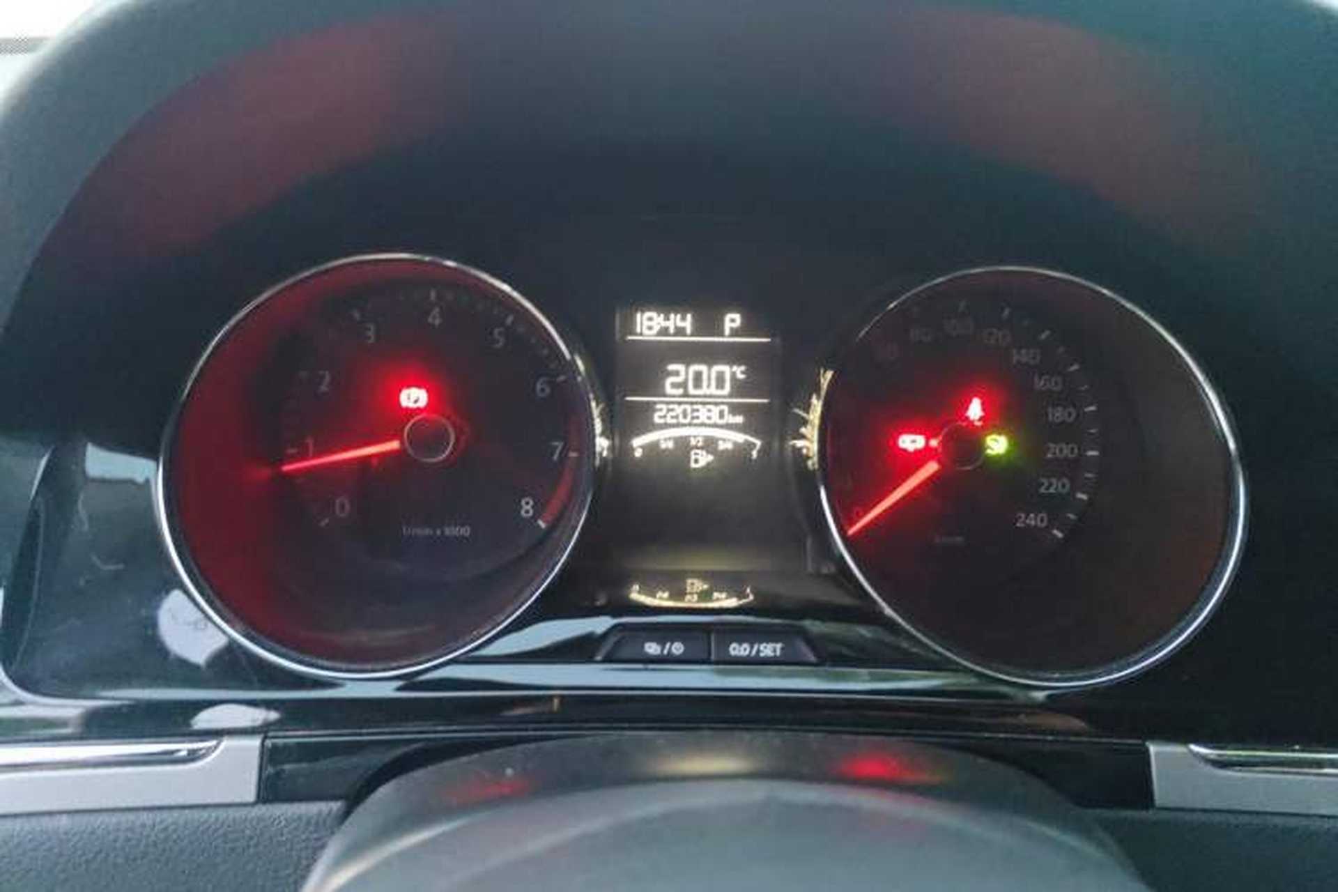 Used Volkswagen Bora 2013 1.6L Automatic Comfort Model Instrument Cluster