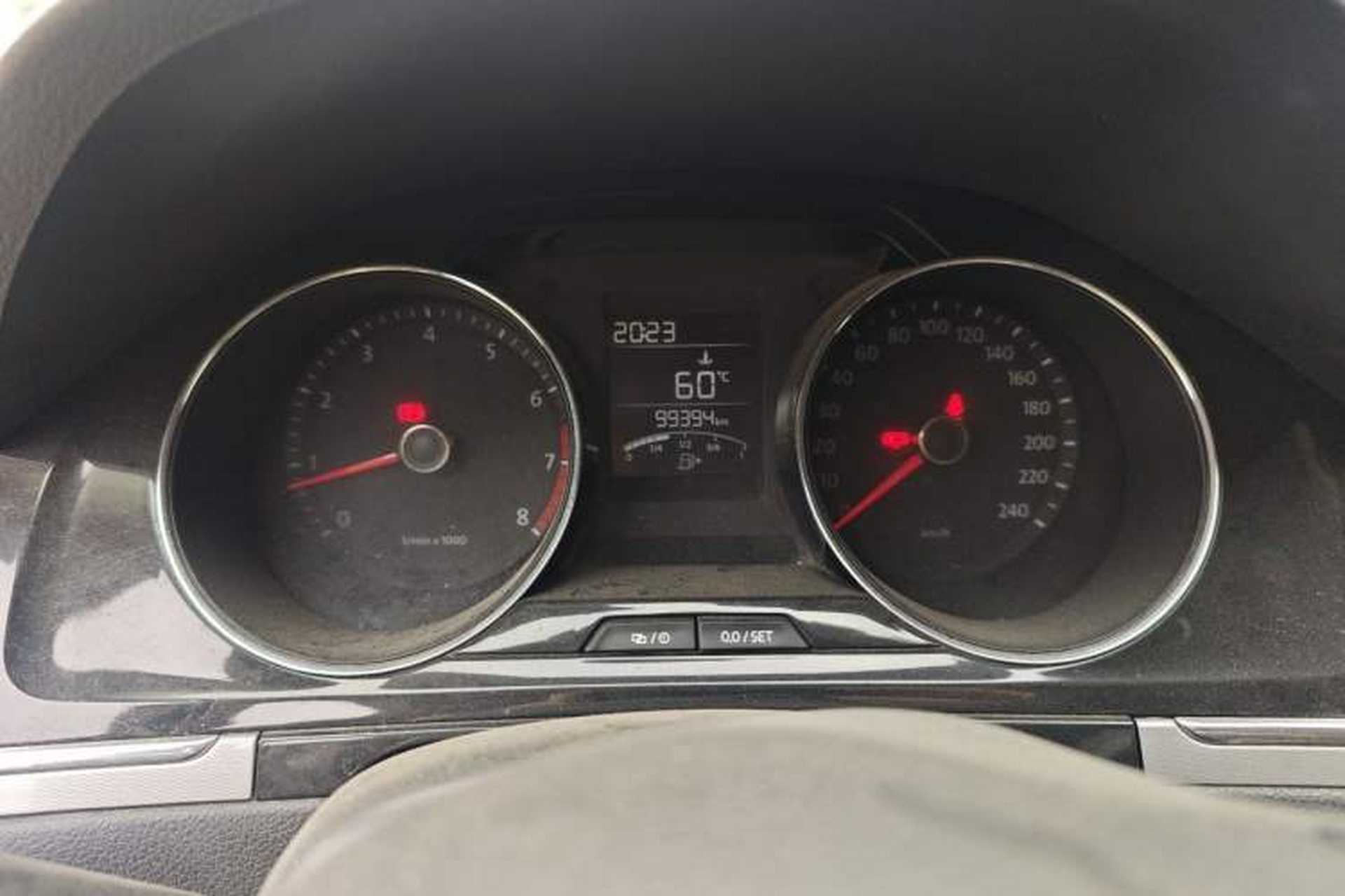 Used Volkswagen Bora 2014 1.4 TSI Manual Comfort Model Instrument Cluster