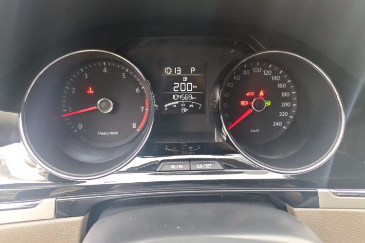 Used Volkswagen Bora 2014 1.6L Automatic Comfort Model Instrument Cluster