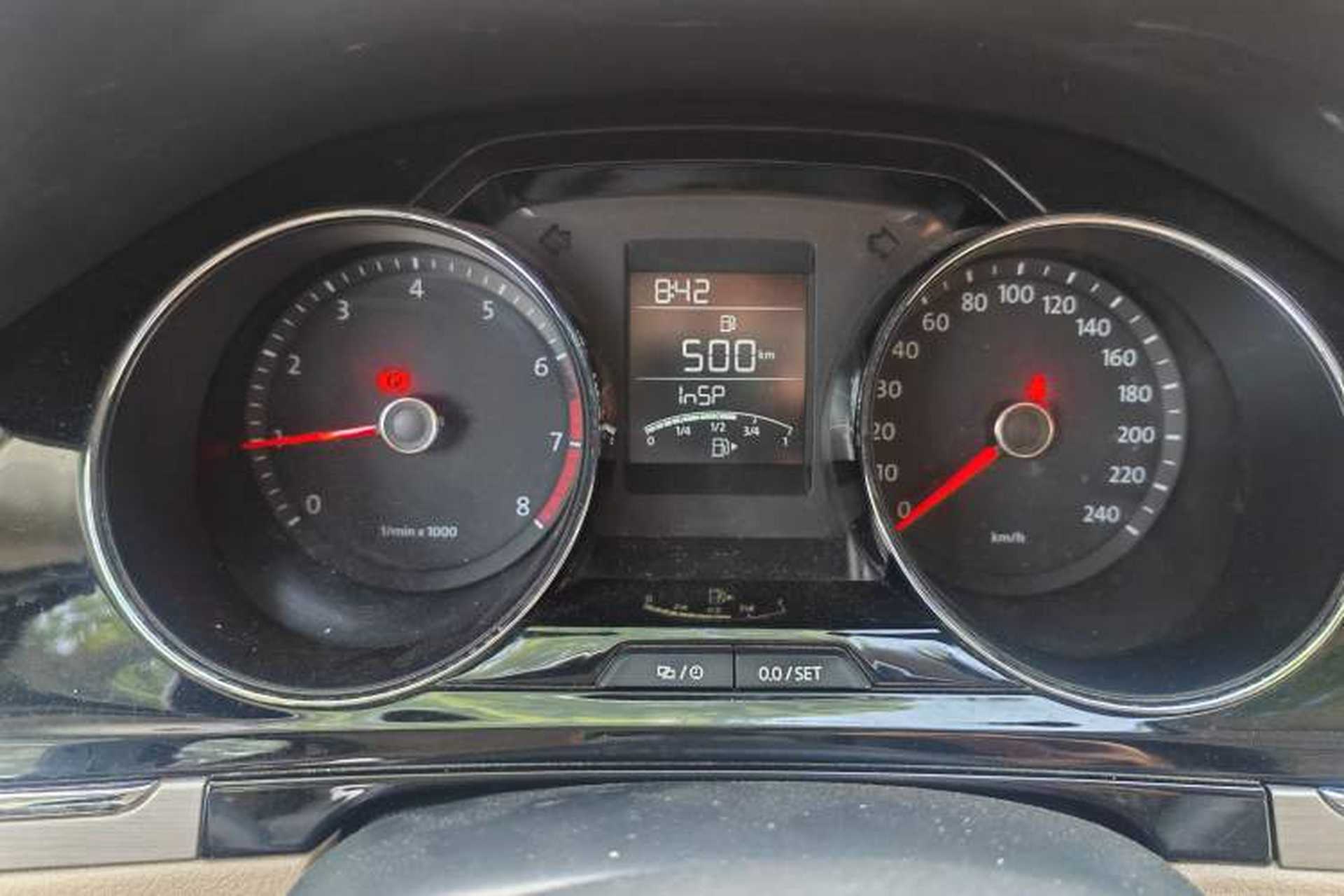 Used Volkswagen Bora 2014 1.6L Manual Comfort Model Instrument Cluster