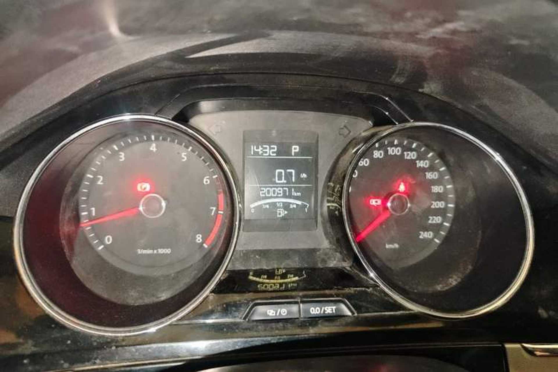 Used Volkswagen Bora 2014 1.6L Automatic Comfort Model Instrument Cluster