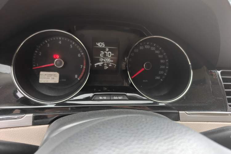 Used Volkswagen Bora 2014 1.6L Manual Comfort Model Instrument Cluster