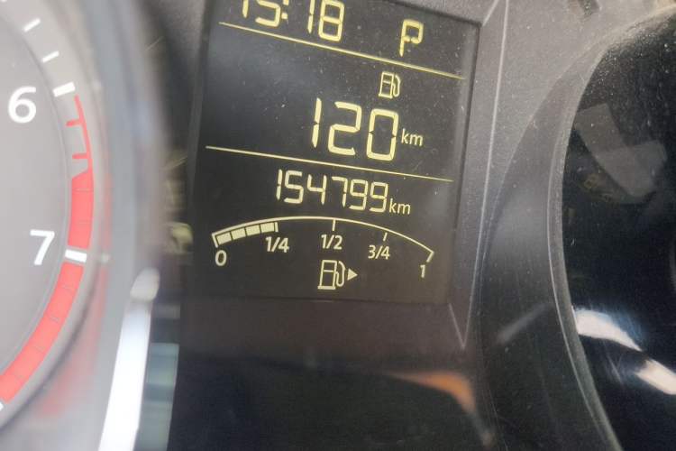 Used Volkswagen Bora 2014 1.4TSI Automatic Sportline Odometer Close Up