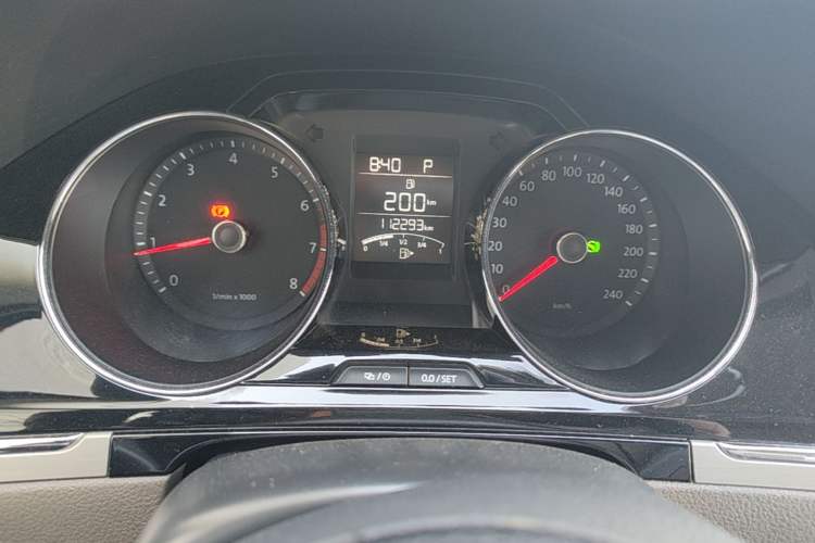 Used Volkswagen Bora 2014 1.6L Automatic Comfort Model Instrument Cluster
