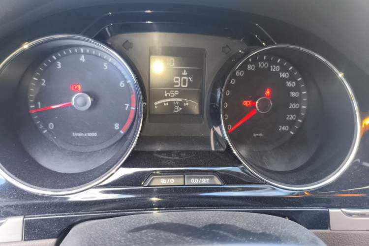 Used Volkswagen Bora 2015 Zhuihui Edition 1.6L Manual Comfort Model Instrument Cluster