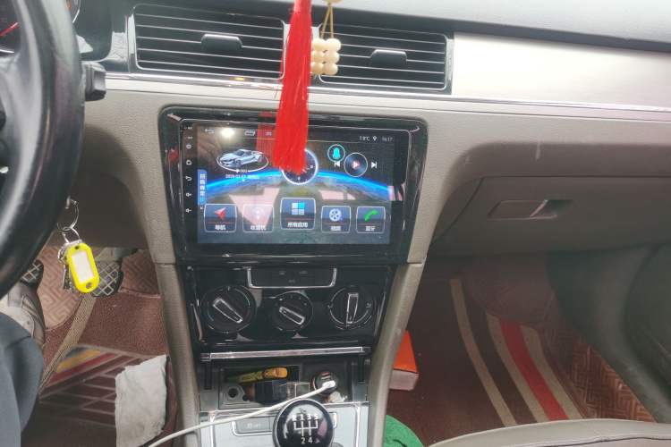 Used Volkswagen Bora 2015 Zhuihui Edition 1.6L Manual Comfort Model Audio And AC Panel