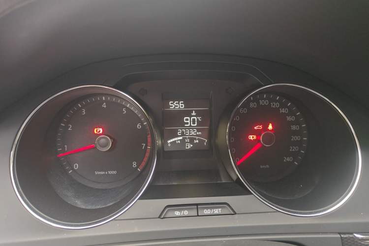 Used Volkswagen Bora 2015 Value Edition 1.6L Manual Fashionable Style Instrument Cluster