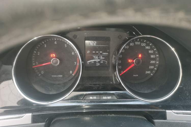 Used Volkswagen Bora 2015 Zhuihui Edition 1.6L Manual Comfort Model Instrument Cluster