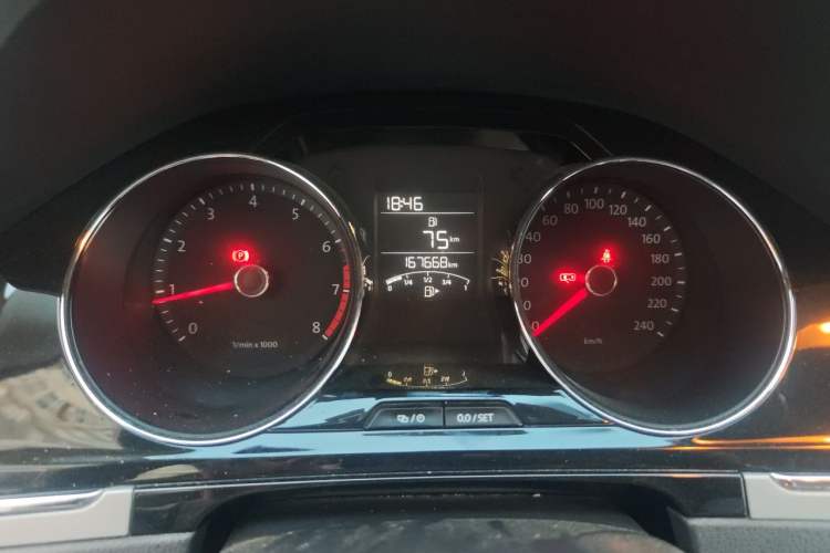 Used Volkswagen Bora 2015 Zhuihui Edition 1.6L Manual Comfort Model Instrument Cluster