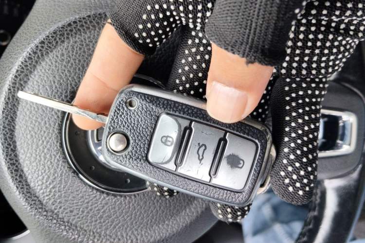 Used Volkswagen Bora 2015 Qihui Edition 1.6L Automatic Fashion Model Vehicle Key