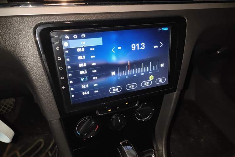 Used Volkswagen Bora 2015 Qihui Edition 1.6L Automatic Fashion Model Audio And AC Panel