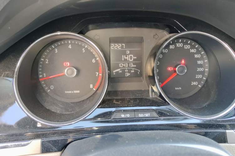 Used Volkswagen Bora 2015 Zhuihui Edition 1.6L Manual Comfort Model Instrument Cluster