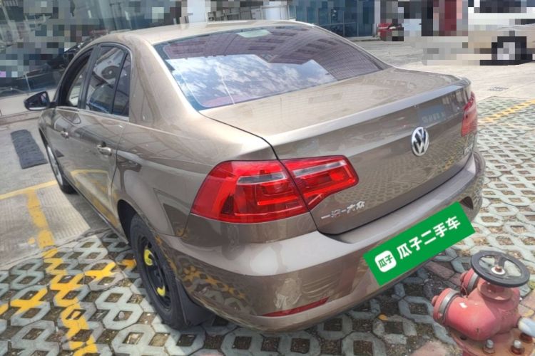 Used Volkswagen Bora 2015 Qihui Edition 1.6L Automatic Fashion Model Rear Left 45 Deg