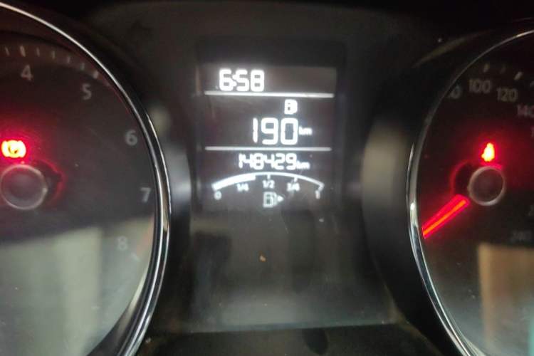 Used Volkswagen Bora 2016 230TSI Manual Comfort Version Odometer Close Up