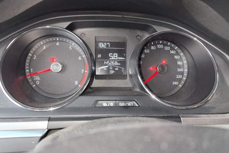 Used Volkswagen Bora 2016 1.6L Manual Fashion Edition Odometer Close Up