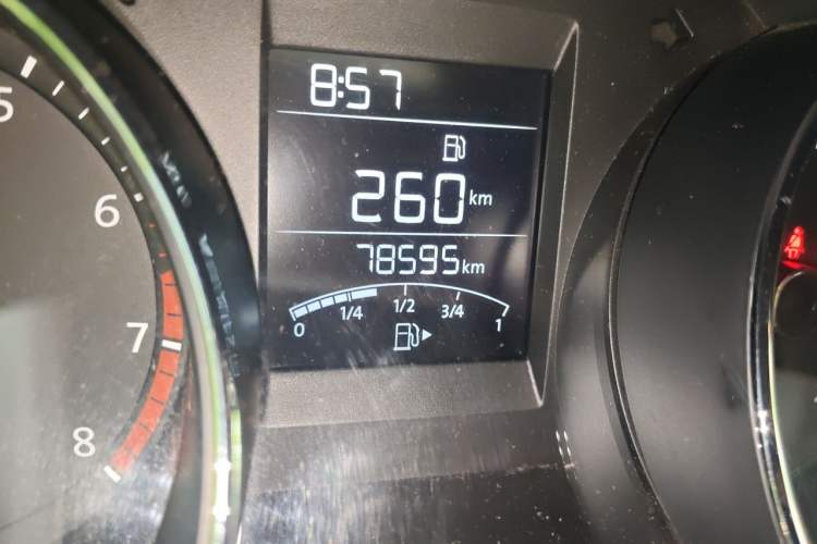 Used Volkswagen Bora 2016 1.6L Manual Fashion Edition Odometer Close Up