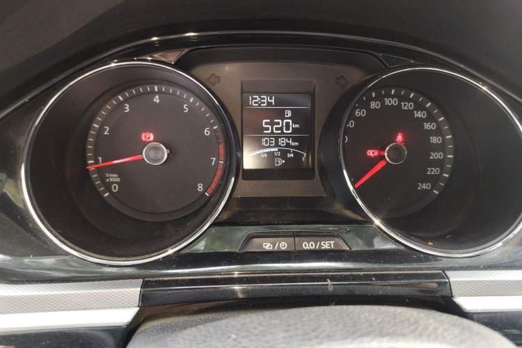 Used Volkswagen Bora 2016 1.6L Manual Comfort Model Instrument Cluster