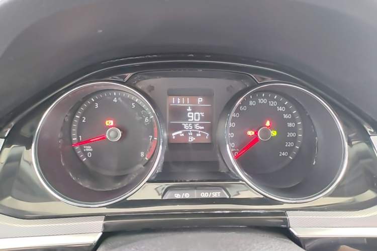 Used Volkswagen Bora 2016 1.6L Automatic Comfort Model Instrument Cluster