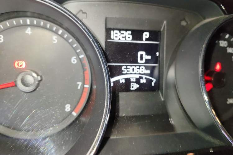 Used Volkswagen Bora 2016 1.6L Automatic Comfort Model Odometer Close Up