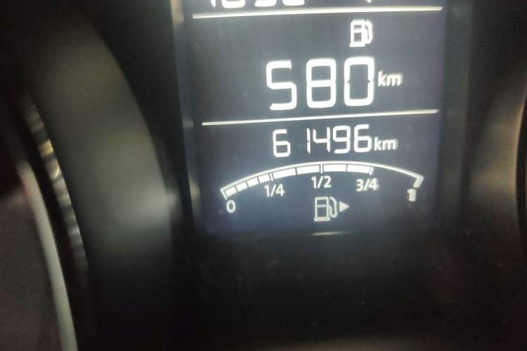 Used Volkswagen Bora 2016 230TSI DSG Comfort Model Odometer Close Up