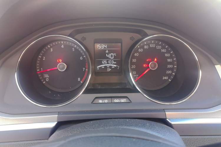 Used Volkswagen Bora 2016 1.6L Manual Fashion Edition Instrument Cluster