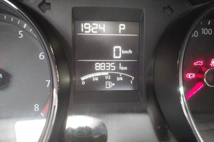 Used Volkswagen Bora 2017 1.6L Automatic Comfort Model Odometer Close Up