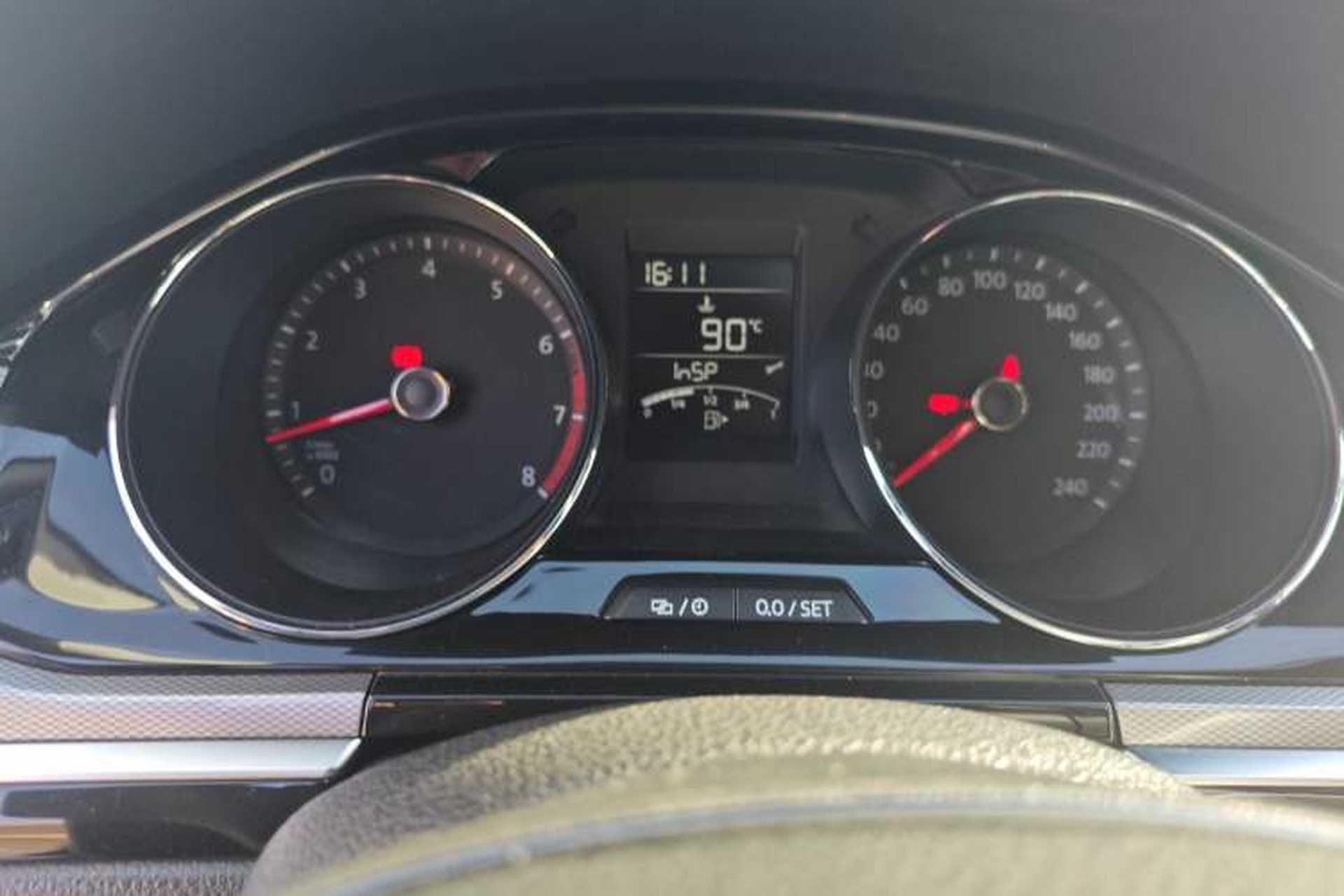 Used Volkswagen Bora 2017 1.6L Manual Comfort Model Instrument Cluster