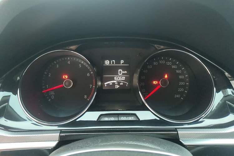 Used Volkswagen Bora 2017 1.6L Automatic Comfort Model Instrument Cluster