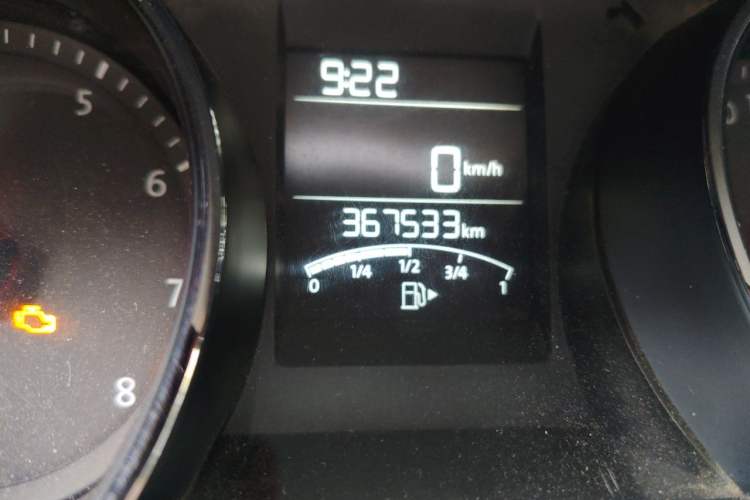 Used Volkswagen Bora 2017 1.6L Manual Fashion Model Odometer Close Up