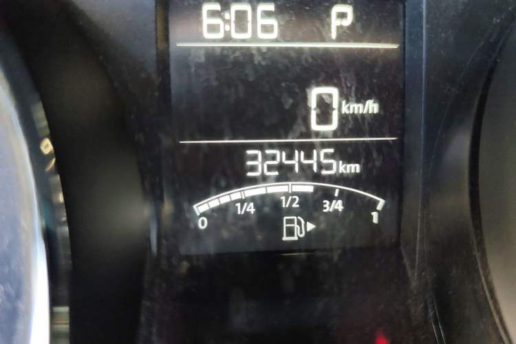 Used Volkswagen Bora 2017 1.6L Automatic Comfort Model Odometer Close Up